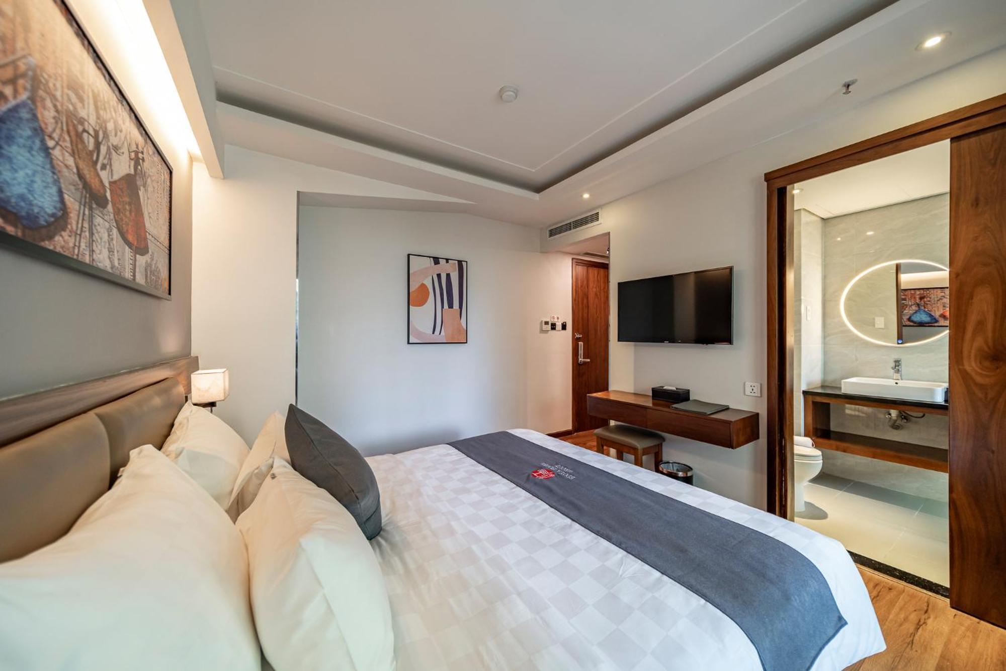 อัพทาวน์ โฮเต็ล Hotel โฮจิมินห์ซิตี้ ภายนอก รูปภาพ