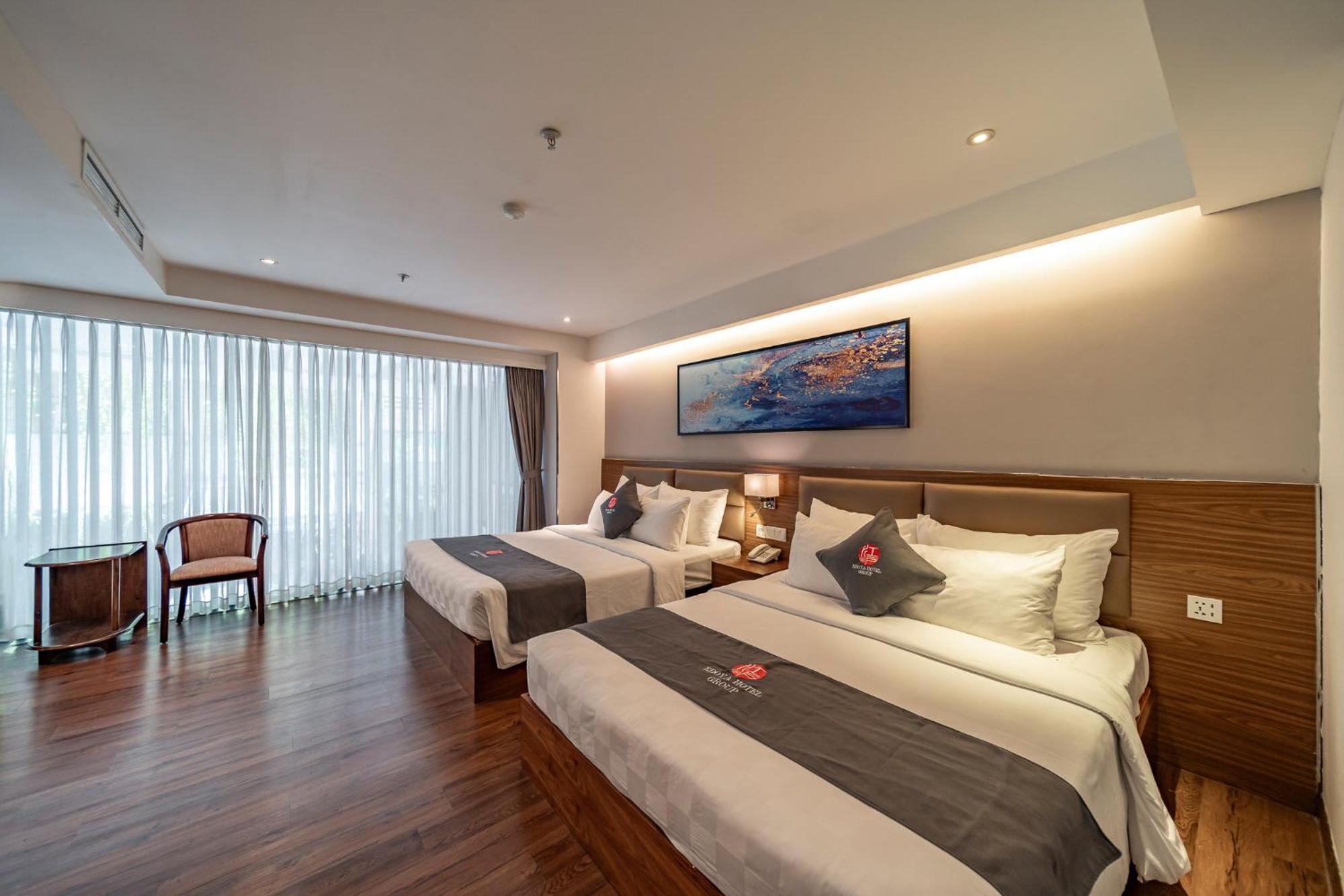อัพทาวน์ โฮเต็ล Hotel โฮจิมินห์ซิตี้ ภายนอก รูปภาพ